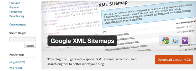 XML SItemap