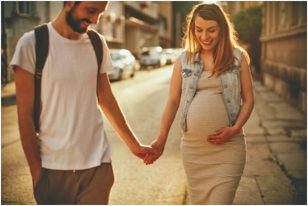 Let the guy responsible for the pregnancy know