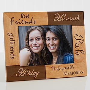 best friend wooden frame