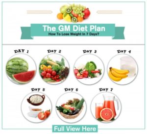 GM Diet Plan