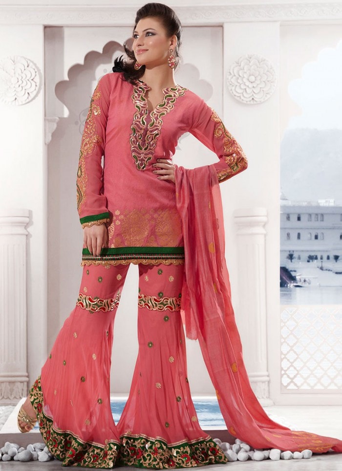 sharara suit