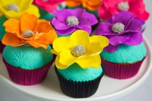 flower cupcakes Dubai