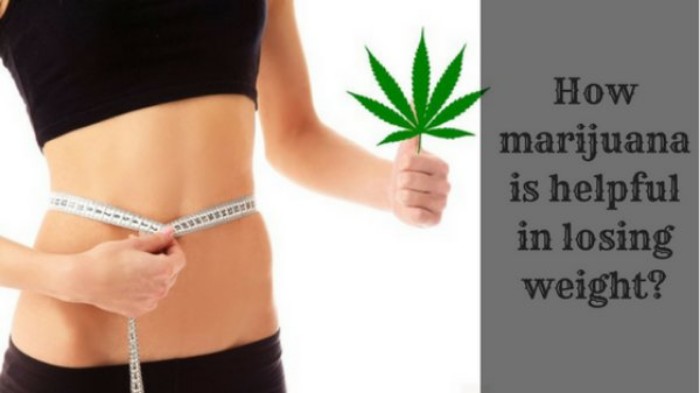 How Marijuana is Helpful in Losing Weight ?