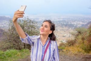 Travelling Selfie