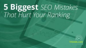 seo mistakes