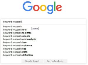 keyword research