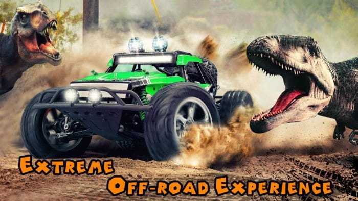 Dino World Car Racing