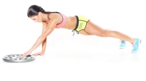 Plate movement planks