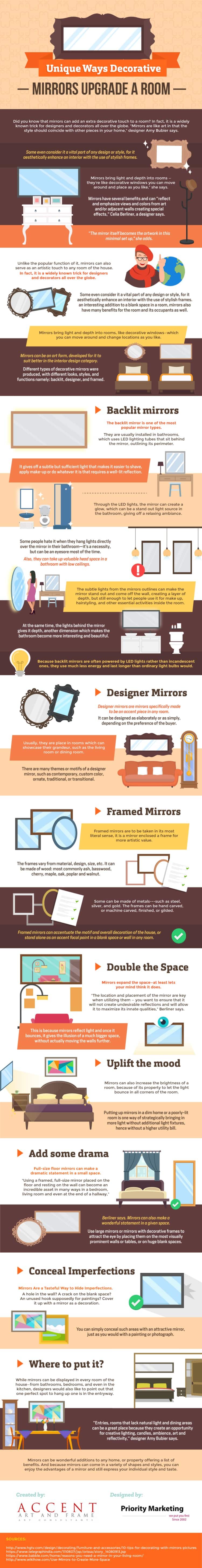 Unique Ways Decorative Mirrors Upgrade A Room!