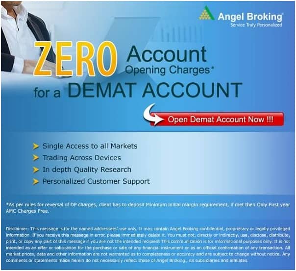 choose Angel Broking Demat