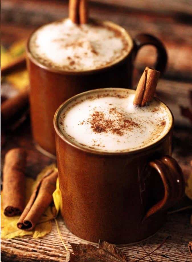 Maple-cinnamon coffee