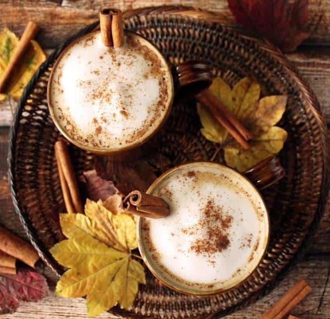 Cinnamon maple latte