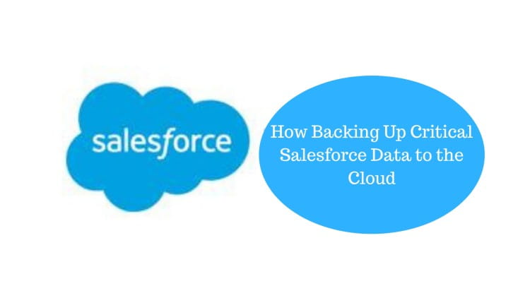 How Backing Up Critical Salesforce Data to the Cloud