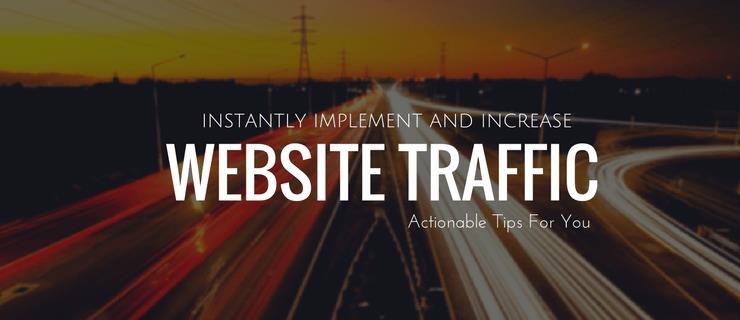 13 Actionable Tips to Drive a Ton of Traffic to Your New Site