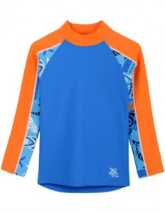 Tuga Boys’ Tube Long Sleeve Rash Guard