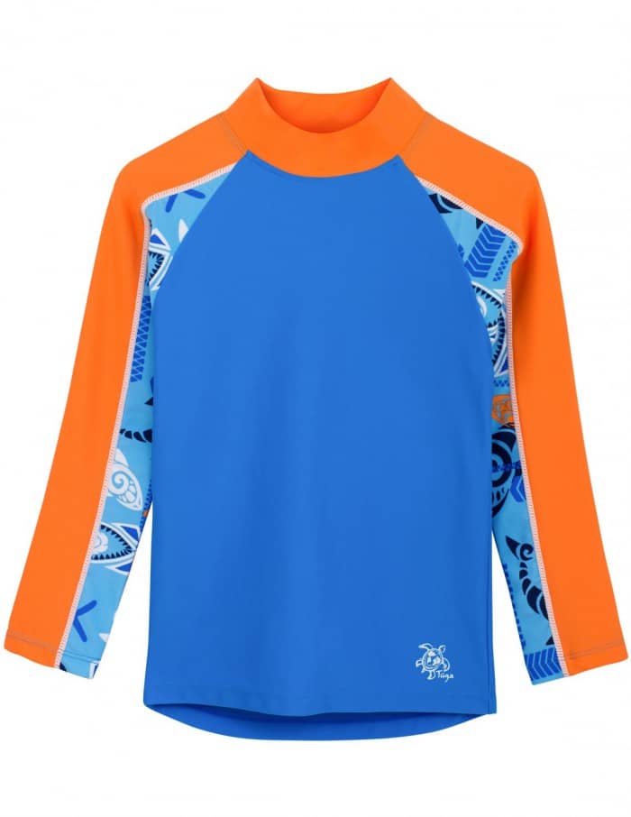 Tuga Boys’ Tube Long Sleeve Rash Guard