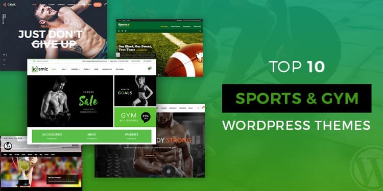 Top 10 Sports and Gym WordPress Themes