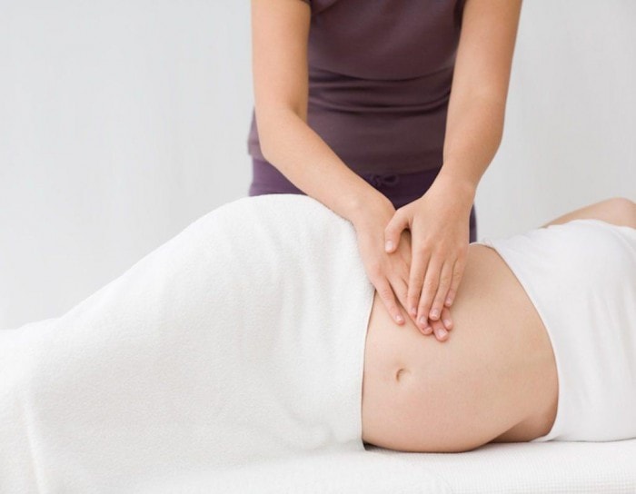 Prenatal massage