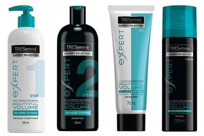 Tresemme маска для волос. TRESEMME Beauty-Full Volume мусс. TRESEMME Beauty-Full Volume Shampoo Reverse System. TRESEMMÉ Beauty-Full Volume collection. Шампунь Тресемме бьютифул волюм.