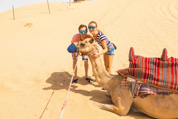 Wonderful Camel Ride Around the Desert