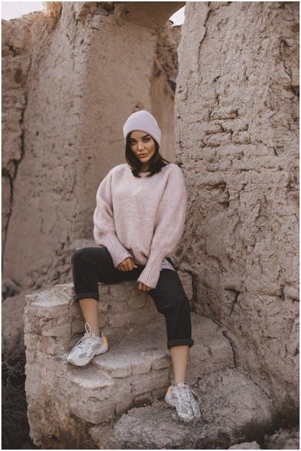 Cashmere sweatshirt