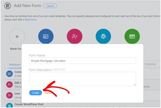 Adding a Simple Mortgage Calculator form