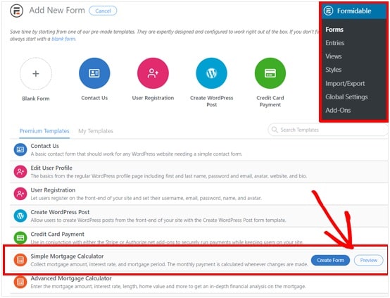 Adding a Simple Mortgage Calculator