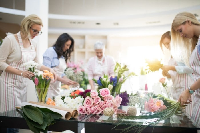 Attend a flower arranging class