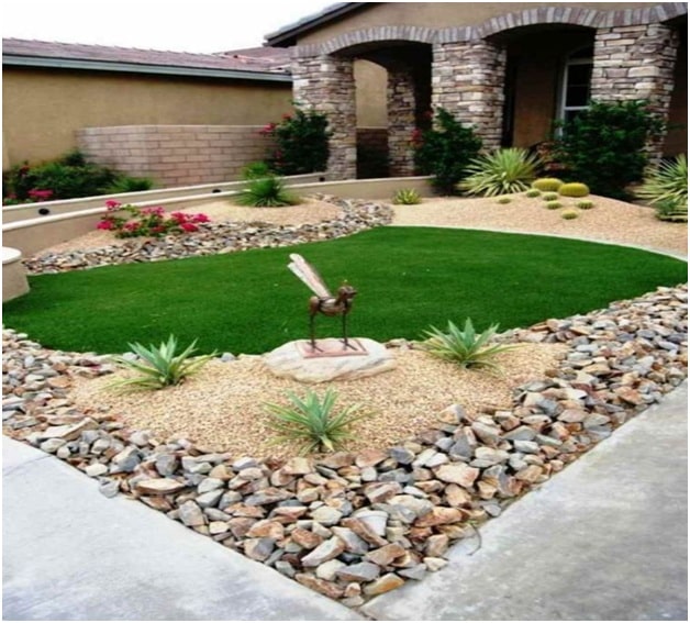 Add a Comfortable Stone Garden