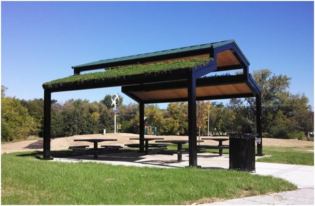 Add a Picnic Shelter For Fun