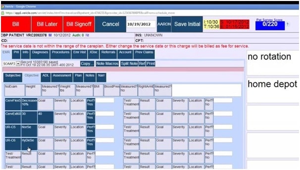 Soap Note Effectiveness