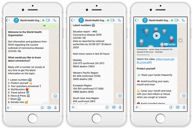 WhatsApp chatbot