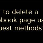 How to Delete a Facebook Page