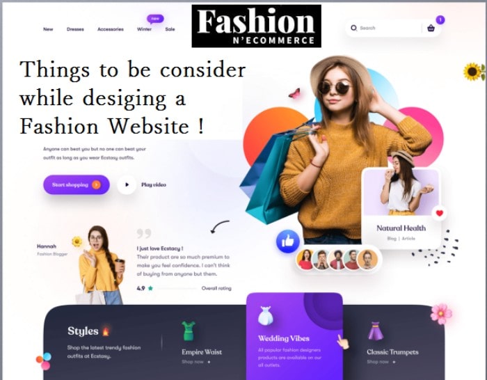 Things to Consider While Designing a Fashion Website