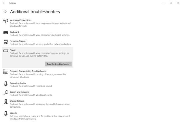 Troubleshoot