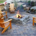 Outdoor Stone Fire Pit