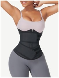 Under Bust Latex Waist Trainer