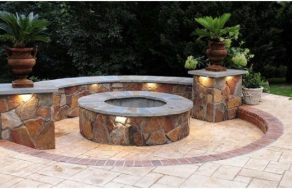 How to Build Your Own Outdoor Stone Fire Pit for Traveling