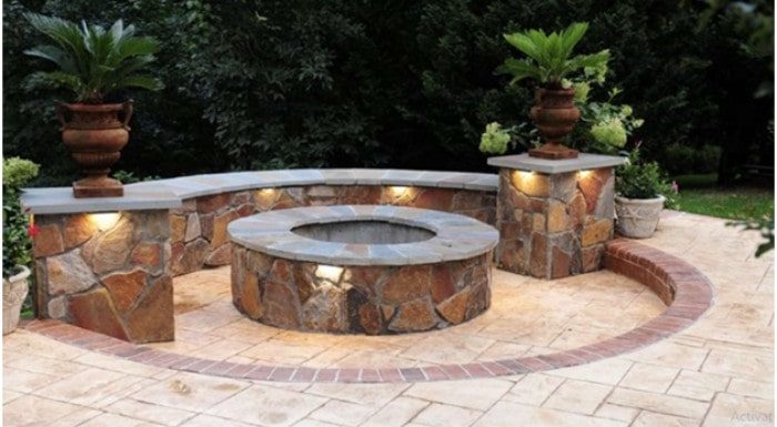 How to Build Your Own Outdoor Stone Fire Pit for Traveling