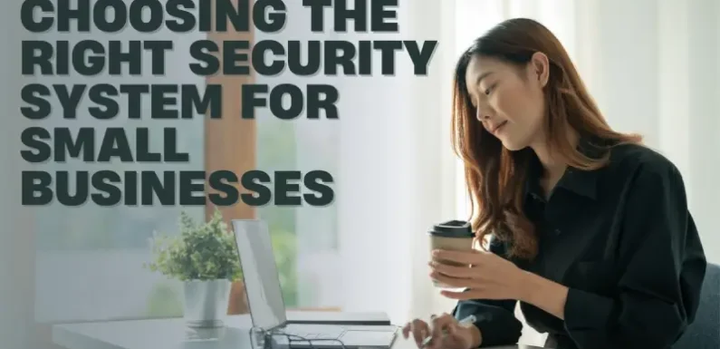 Choosing the Right Security System for Small Businesses